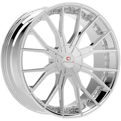 Free Shipping Cavallo CLV-36 26x9.5 6x135/6x5.5" +25mm Nano Chrome Wheel Rim 26" Inch CLV-36269561351397+25NC