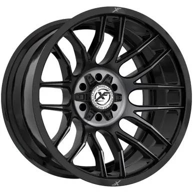XF Off-Road XF-232 20x10 8x6.5"/8x180 -12mm Black/Titanium Wheel Rim 20" Inch XF-232201081651180-12BMTDT Reduced Price