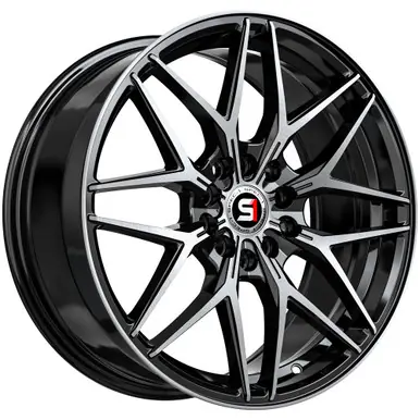 Weekend Sale Spec-1 SP-60 17x7.5 5x4.5"/5x120 +42mm Black/Machined Wheel Rim 17" Inch SP-6017753842BM