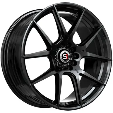 Popular Spec-1 SP-71 18x8 4x100/4x4.5" +38mm Gloss Black Wheel Rim 18" Inch SP-71188938GB