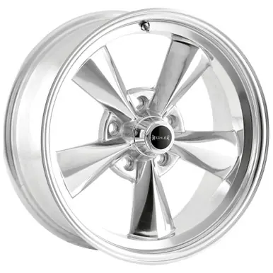 Ridler 675 15x7 5x4.5" +0mm Polished Wheel Rim 15" Inch 675-5765P Final Sale