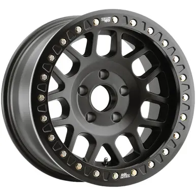 Modern Dirty Life 9312 Mesa Race 17x9 8x6.5" -12mm Matte Black Wheel Rim 17" Inch 9312-7981MB12