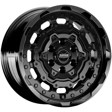 Fast Shipping Torque TW547R Fortress 17x8 6x130 +29mm Double Black Wheel Rim 17" Inch TW547R-17806337+29B