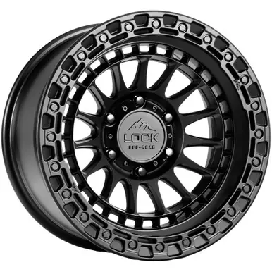 Price Cut Lock Off-Road Mojave 17x9 6x5.5" +0mm Matte Black Wheel Rim 17" Inch MOJAVE-7969MB