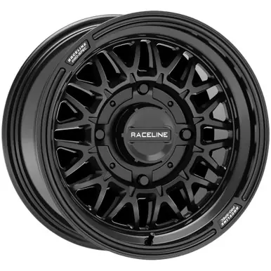 Raceline UTV A13GB Omega 15x7 4x156 +10mm Gloss Black Wheel Rim 15" Inch A13GB-57056+10 Deal