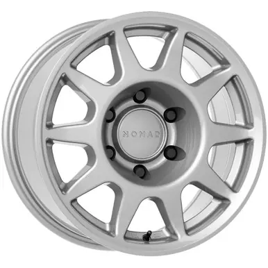 Nomad N505OE Touring 17x8.5 6x5.5" +35mm Silver Wheel Rim 17" Inch N505OE-78560+35 Last Chance