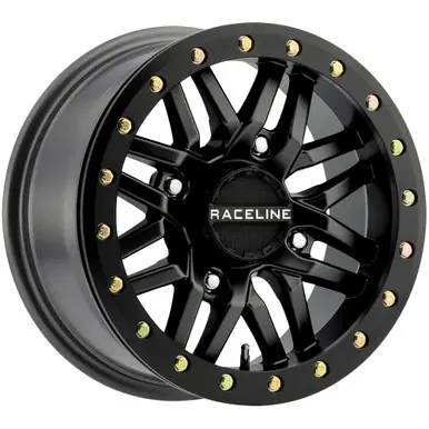 Raceline UTV A91B Ryno 15x7 4x156 +10mm Matte Black Wheel Rim 15" Inch A91B-57056-52 Limited Edition