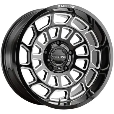 Grab Now Raceline 955M Warp 20x9 5x150 +18mm Black/Machined Wheel Rim 20" Inch 955M-29051+18