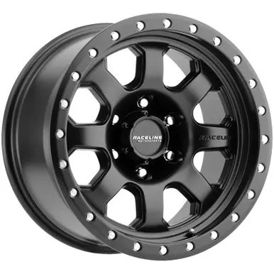 Raceline 929B SL Avenger 17x9 8x170 -12mm Matte Black Wheel Rim 17" Inch 929B-79081-12 Exclusive