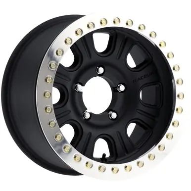 In Demand Raceline Monster Beadlock 17x8.5 8x6.5" +0mm Black/Machined Wheel Rim 17" Inch RT231-78580-00