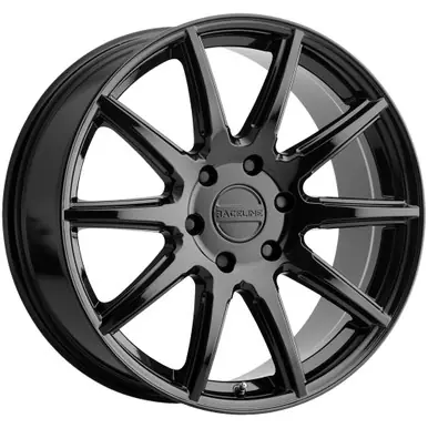 Editor’s Pick Raceline 159B Spike 18x8 6x132 +35mm Gloss Black Wheel Rim 18" Inch 159B-88032+35