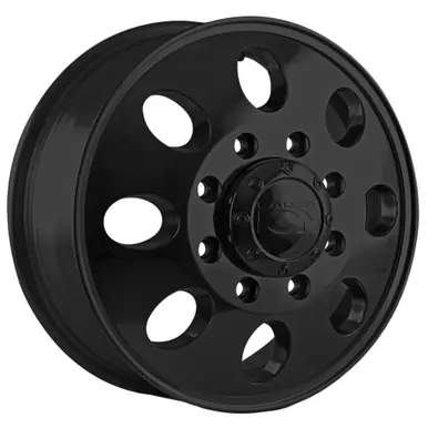 Direct From Factory Ion 167 Dually Front 17x6.5 8x210 Matte Black Wheel Rim 17" Inch 167-7679FMB