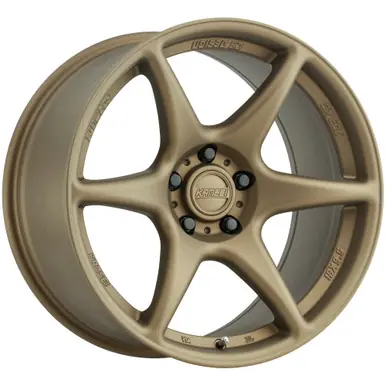 Reduced Price Kansei K11B Tandem 18x9.5 5x4.5" +22mm Bronze Wheel Rim 18" Inch K11B-189512+22