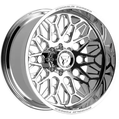 Fittipaldi Off-Road FTF509P 24x12 8x180 -44mm Polished Wheel Rim 24" Inch FTF509-24128180N44P Free Shipping