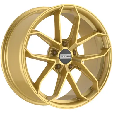 Fondmetal Zelos 20x9 5x112 +26mm Gold Wheel Rim 20" Inch FMI15-20905112P26MG Trusted Brand