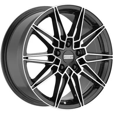 Fondmetal Thoe 19x9 5x112 +41mm Black/Machined Wheel Rim 19" Inch FMI08-19905112P41GBM Warranty Included