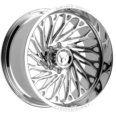 Handmade Fittipaldi Off-Road FTF510P-Left 24x12 6x5.5" -44mm Polished Wheel Rim 24" Inch FTF510-24126139N44P-L