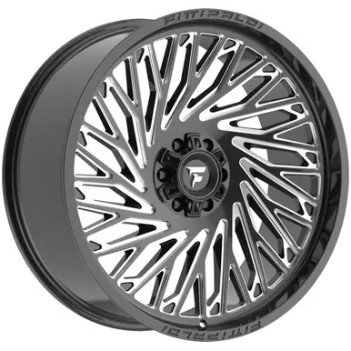 Cheap Fittipaldi FA15BM 22x10 6x135/6x5.5" -19mm Black/Millled Wheel Rim 22" Inch FA15-221063539N19BM