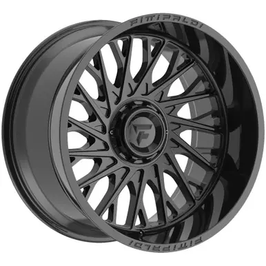 Fittipaldi Offroad FA08 22x12 5x5.5"/5x150 -44mm Gloss Black Wheel Rim 22" Inch FA08-221253950N44GB Next Day Delivery