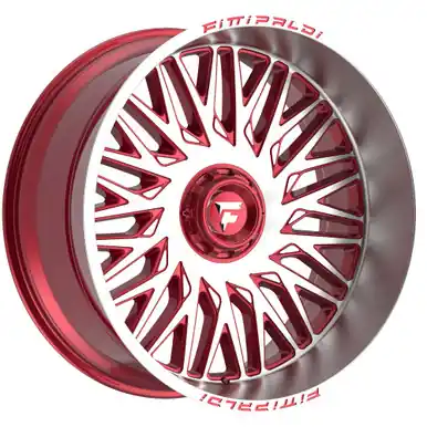 Holiday Sale Fittipaldi Offroad FA07 22x12 6x135/6x5.5" -44mm Red/Machined Wheel Rim 22" Inch FA07-221263539N44MR