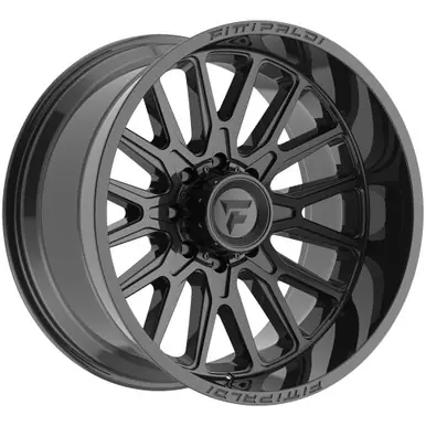 Fittipaldi Offroad FA18B 20x12 8x6.5" -44mm Gloss Black Wheel Rim 20" Inch FA18-20128165N44B Special Offer