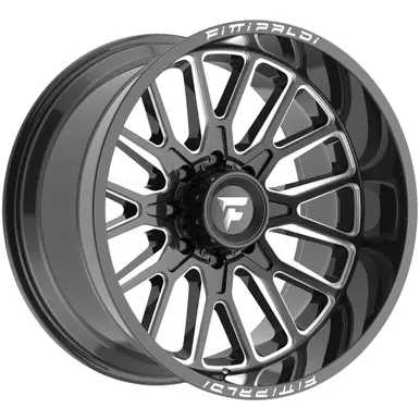Trending Fittipaldi Offroad FA18BM 22x12 8x6.5" -44mm Black/Millled Wheel Rim 22" Inch FA18-22128165N44BM