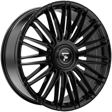 Clearance Fittipaldi FS369B 22x9.5 5x108/5x4.5" +38mm Gloss Black Wheel Rim 22" Inch FS369-229550814P38B