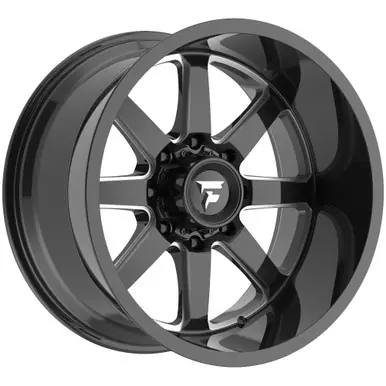 Fittipaldi Offroad FA16BM 20x12 8x6.5" -51mm Black/Millled Wheel Rim 20" Inch FA16-20128165N51BM Mega Sale