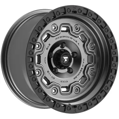 Fittipaldi Offroad FT100 17x9 5x5" -12mm Gunmetal Wheel Rim 17" Inch FT100-17905127N12AB Deal