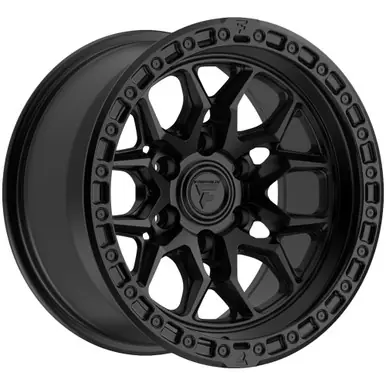 In Demand Fittipaldi Off-Road FT112SB 17x9 6x5.5" -12mm Satin Black Wheel Rim 17" Inch FT112-17906139N12SB