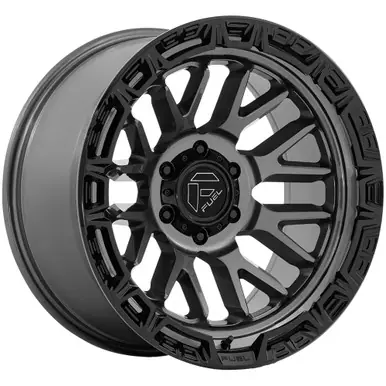 Hot Picks Fuel FC890 Rail 17x9 6x5.5" +1mm Gunmetal Wheel Rim 17" Inch FC890AB17906801