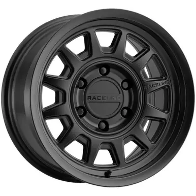 Modern Raceline 952B Aero HD 17x8.5 6x120 +0mm Matte Black Wheel Rim 17" Inch 952B-78562-00