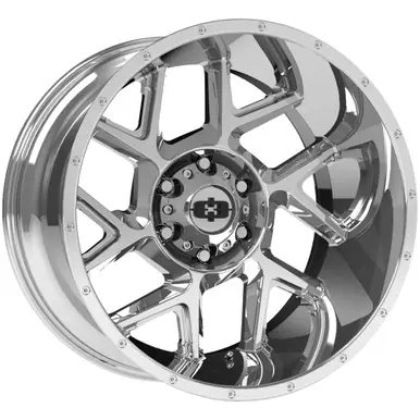 Vision 360 Sliver 20x10 6x135 -25mm Chrome Wheel Rim 20" Inch 360-20036C-25 Seasonal Sale