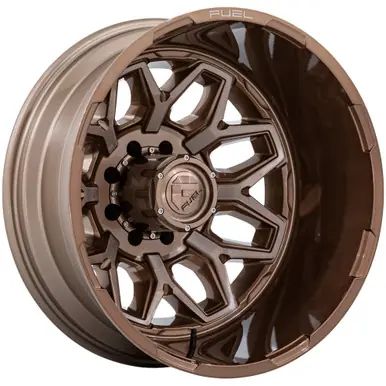 Limited Edition Fuel D876 Flux Dually Rear 20x8.25 8x210 -246mm Bronze Wheel Rim 20" Inch D87620829345
