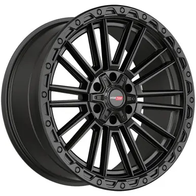 Vortek VRT-604 18x9 5x5"/5x5.5" +0mm Satin Black Wheel Rim 18" Inch 604189430SB Order Now