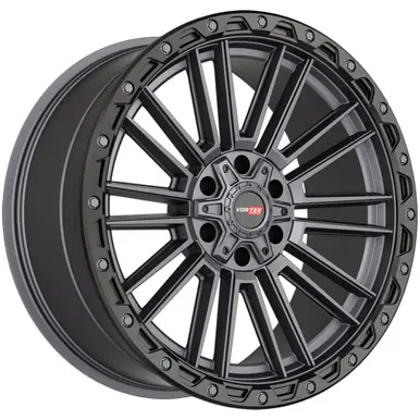 Vortek VRT-604 18x9 6x135/6x5.5" -12mm Gunmetal Wheel Rim 18" Inch 60418957-12MTBR Factory Price