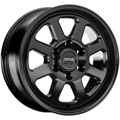 Torque TW530R Navigator 17x8 6x130 +38mm Satin Black Wheel Rim 17" Inch TW530R-17806304+38 Viral