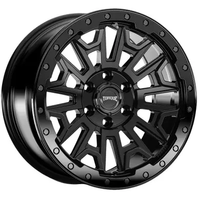 Sale Torque TW502AF Imogene 18x8.5 6x130 +29mm Double Black Wheel Rim 18" Inch TW502AF-18856337+29