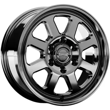 Torque TW530R Navigator 16x7 6x130 +38mm Black/Milled Wheel Rim 16" Inch TW530R-16706313+38 Reduced Price