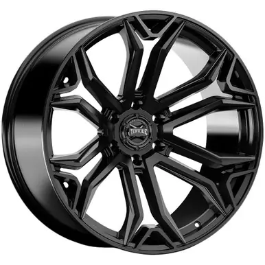 Worldwide Shipping Torque TW436C Recluse 22x10 6x135 -18mm Satin Black Wheel Rim 22" Inch TW436C-22103604-18