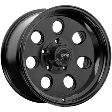 Money Back Guarantee Torque TW425C Heritage 17x9 5x5.5" -12mm Satin Black Wheel Rim 17" Inch TW425C-17908504-12