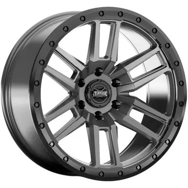 Editor’s Pick Torque TW411C Pritchett 20x9 6x5.5" +35mm Gunmetal Wheel Rim 20" Inch TW411C-20906012+35