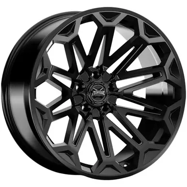 Direct From Factory Torque TW406C Xcelerate 22x10 5x5" -18mm Satin Black Wheel Rim 22" Inch TW406C-22107304-18