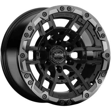 Torque TW419R Cliffhanger 18x9 6x135 +0mm Double Black Wheel Rim 18" Inch TW419R-1890363700 Professional Grade
