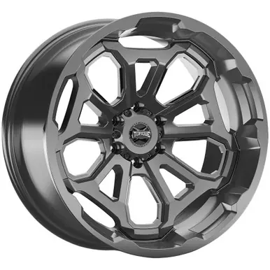 Instant Buy Torque TW404C Overdrive 20x10 5x5" -18mm Gunmetal Wheel Rim 20" Inch TW404C-20107309-18