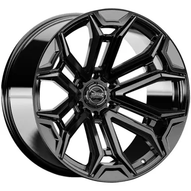 Last Chance Torque TW415C Maverick 22x11 6x5.5" -32mm Black/Tint Wheel Rim 22" Inch TW415C-22118415-32