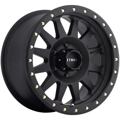 Direct From Manufacturer Method MR304 Double Standard 17x8.5 6x135 +0mm Matte Black Wheel Rim 17" Inch MR30478516500