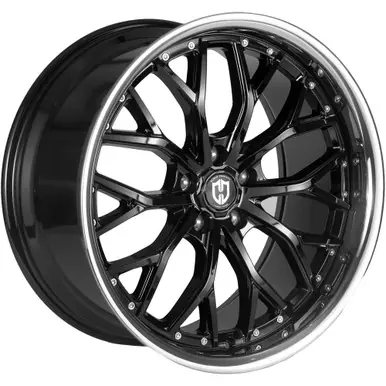 Curva Flow Forged CFF76 20x8.5 5x4.5" +35mm Gloss Black Wheel Rim 20" Inch CFF76-20851143573B Low Price