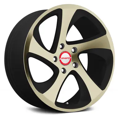 Deal Shift H22 Strut 17x8 5x4.5" +35mm Black/Bronze Wheel Rim 17" Inch H22751435BMBZ
