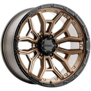 Shop Now Ultra 126 Warmonger 6 20x10 6x5.5" -25mm Bronze Wheel Rim 20" Inch 126-2183BZ25